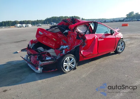 2017 Chevrolet Cruze Lt из США, поврежденный, VIN 1G1BE5SM8H7194568